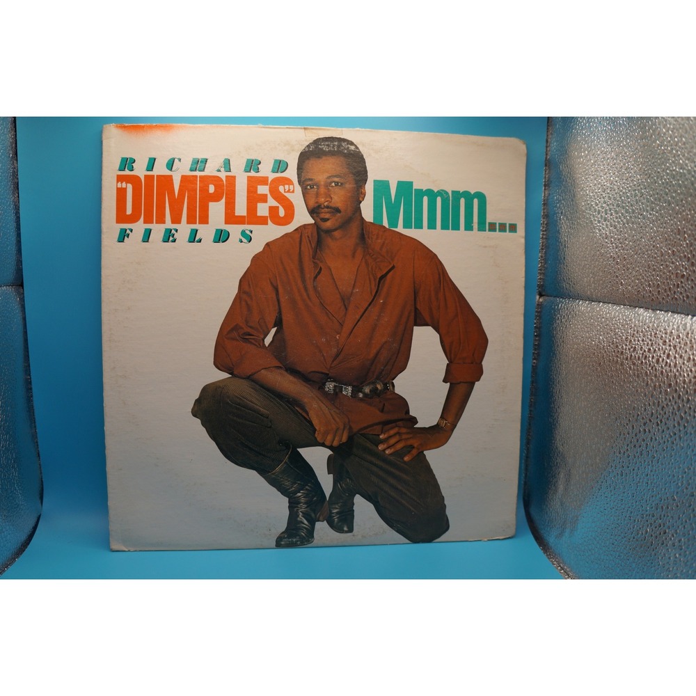 Richard Dimples Fields Mmm... Vinyl LP 1984 RCA Victor AFL1-5169 R&B Soul Record
